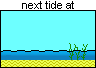 graphical depiction of high/low tide